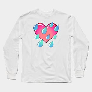 Weeping Heart Long Sleeve T-Shirt